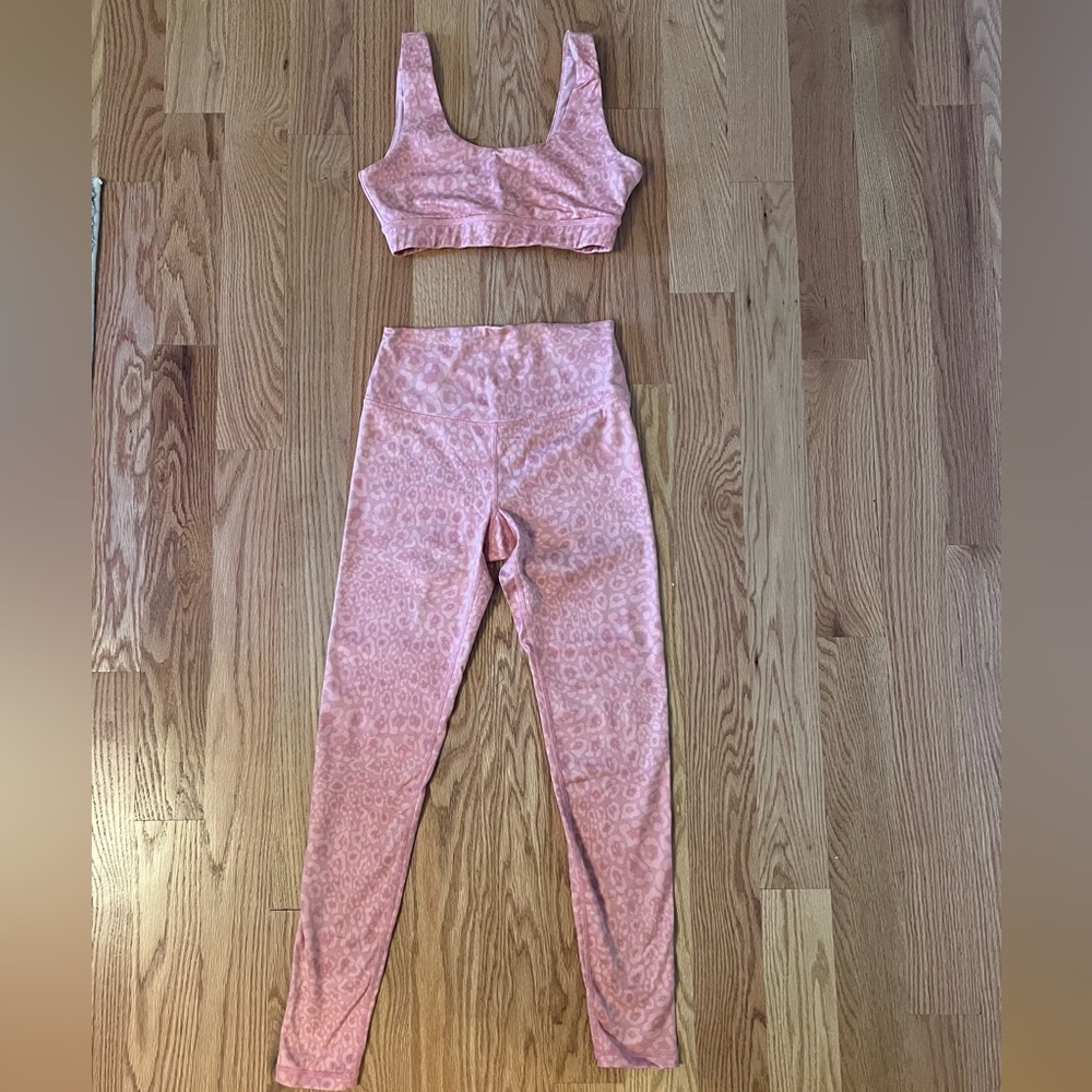 Glyder Apparel leggings and sports bra set
